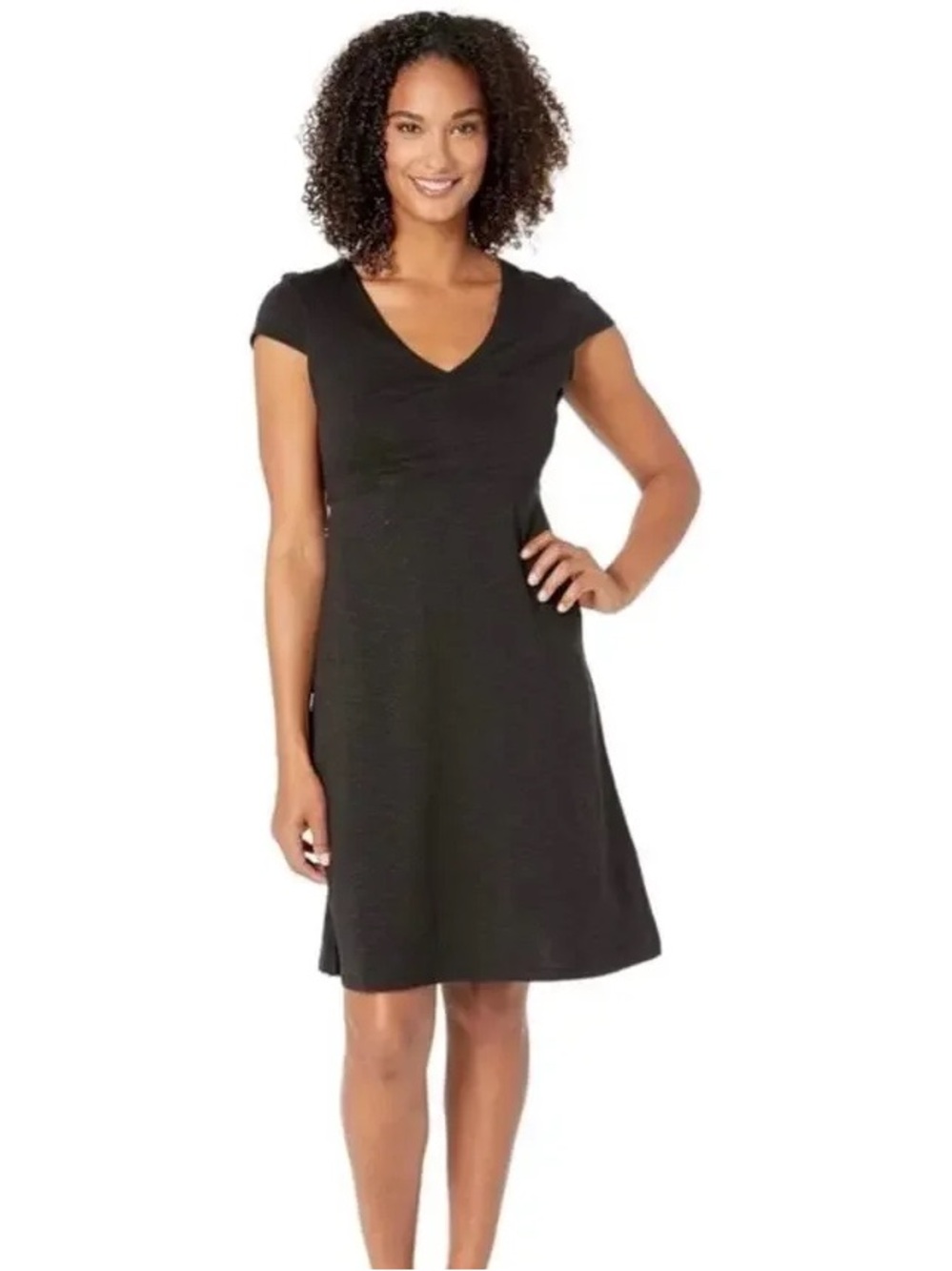 Toad & Co./Horny Toad. Rosemarie Dress. Black/Gray. Size Medium.